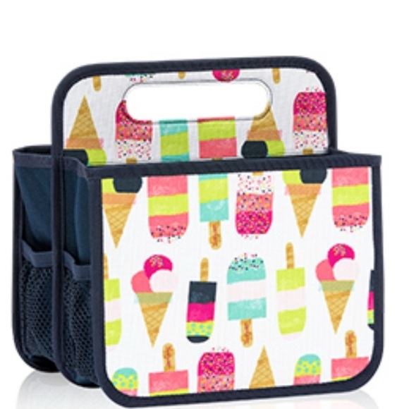 Thirty-One Popsicle Print Double Duty Caddy Organizer - New In Bag - Picture 1 of 4